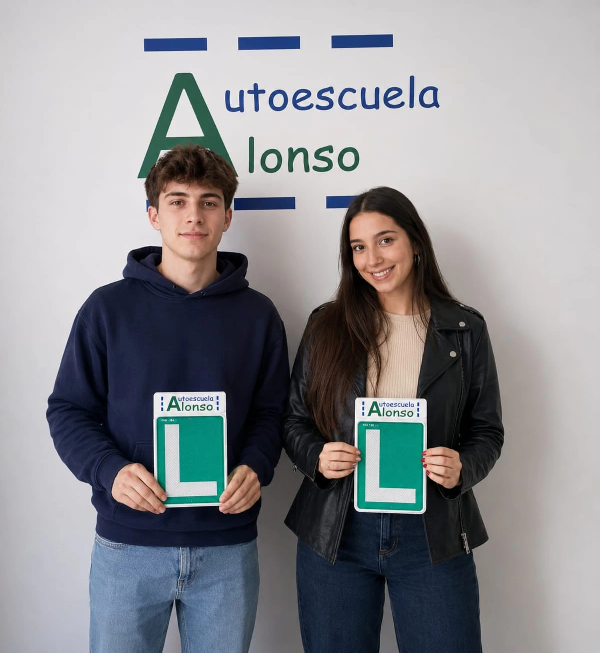 alumnos aprobando el carnet en autoescuela Alonso Oviedo